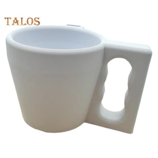 

Держатель для пинты мороженого с ручкой, удобный держатель для стакана мороженого, герметичная подставка для десертного стакана с отделением для ложки для ванночек с мороженым белый