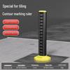 Tiler's Contour Level Ruler: Tile Height Positioning & Level Difference Indicator