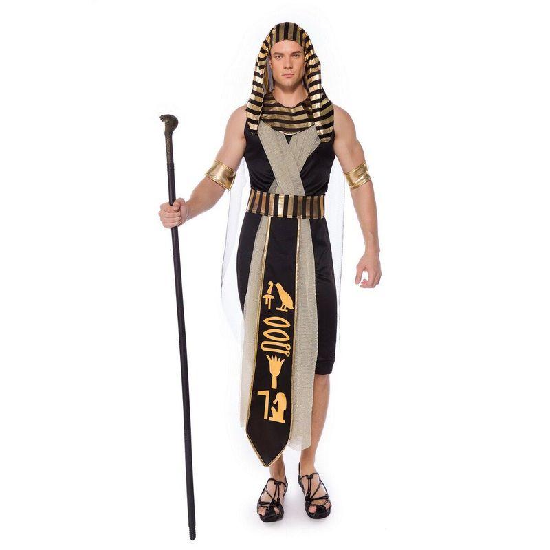 

Amazon Cross-Border Halloween Costumes Egyptian Pharaoh Cleopatra Costumes Role-Playing Ancient Roman Prince and Princess Costumes Men s M