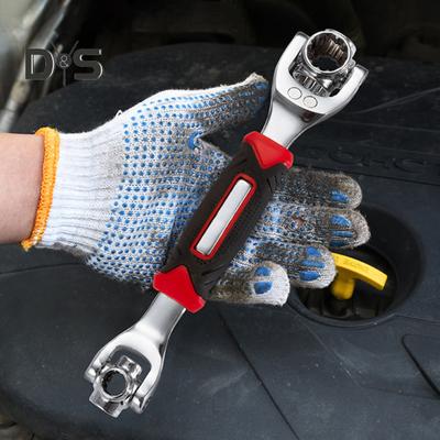 Chiave a bussola 52 in 1 con impugnatura antiscivolo, presa facile, utilizzo versatile, chiave girevole a 360 gradi, utensile rotante multifunzionale
