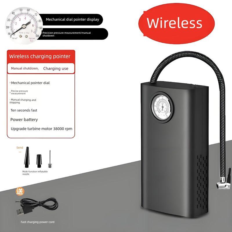 Wireless car inflator car portable car electric tire electric car motorcycle automatic inflator Wireless pointer model