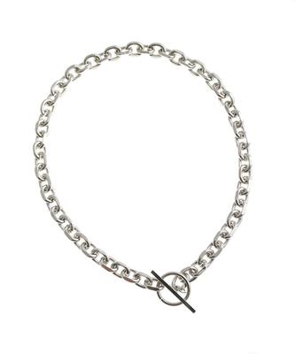 [VINGTAINE] Chain Necklace, Large, Short, Sophisticated, Casual, Thick Chain, C3281-S-