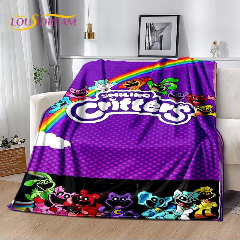 Cute S-Smiling C-Critters Catnap Craftycorn Cartoon Soft Blankets,Throw Blanket Comfortable Blanket for Beds Sofa Home Kids Gift