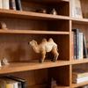 Simulation Camel Model Standing Kneeling Single Two Humped Camel Figurine Miniature Desert Animal Educational Toy Collectible Decoration