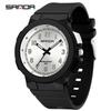 Sanda Quartz Silent Exam Watch: Simple, Luminous, Waterproof Wristwatch for Junior & Senior High School Students, Men & Women