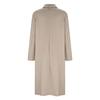 Stylish Women Winter Coat Wool Cardigan Loose Fit Warm Outerwear Casual Button Lapel Fake Pocket