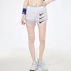 Nike Tempo Luxe 2-In-1 Mid-Rise Running Shorts Women Bottoms White DA1281-100
