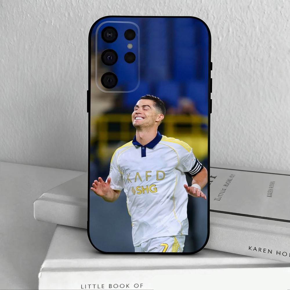 C-Cristiano-O R-Ronaldo-O Phone Case For Samsung S25,S24,S21,S22,S23,S30,Ultra,S20,Plus,Others Soft Black Cover