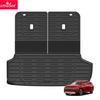 Smabee for Hyundai IONIQ 9 2026 (7seats US Version) Car Cargo Liner Trunk Backrest Pad TPE 3D All Weather Accessories