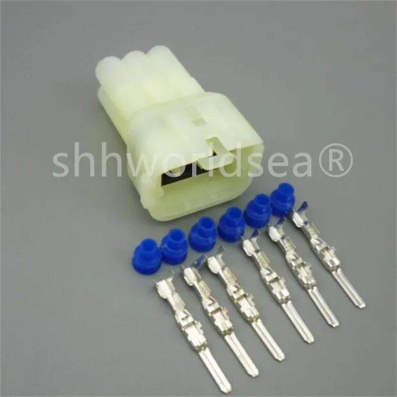 Shhworldsea 6 Pin 2.2mm HM 090 Female And Male Motorcycle Connector 6189-6171 6180-6181 Electrical Connector FOR Fit Toyota