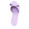 Salvatore Ferragamo Ferragamo Bow Detail Slip On Sandals Purple