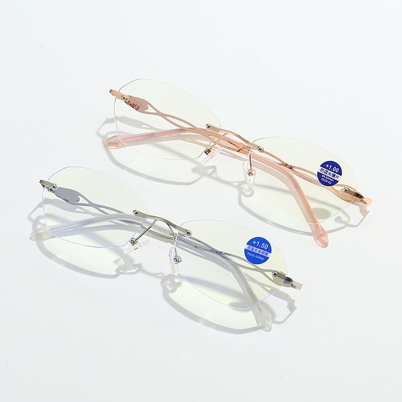 Anti-Blue Fashion Reading Glasses Women'S High Definition Comfortable Reading Glasses Old Reading Glasses
