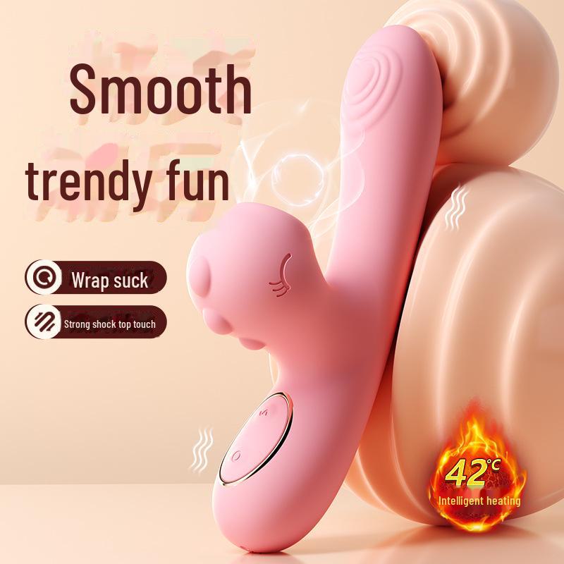 Vibrátor a sací zařízení Miji Doudoulong pro ženy - hračka pro dospělé