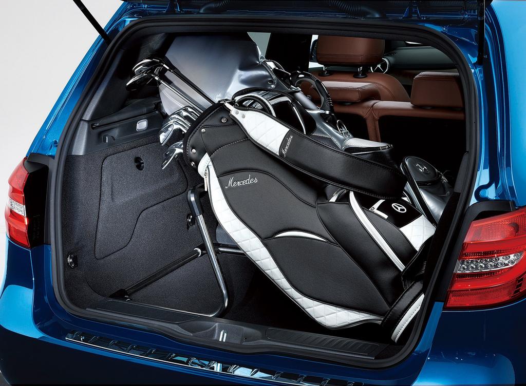 Genuine Luggage Compartment Golf Bag Rack [Mercedes-Benz Accessories]