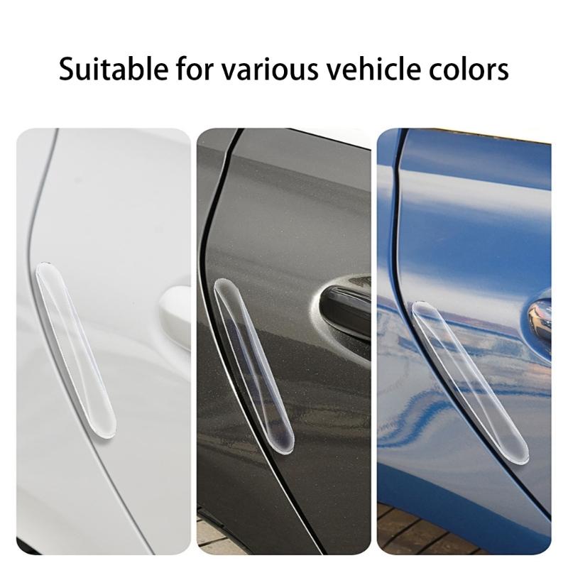 Seamless Car Door Edge Guards Cover Thin PVC Design Prevents Paint Damage Easy To Clean Heat Resistant Adhesive Backing