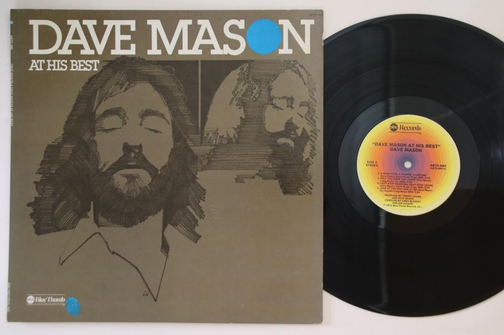 LP Record DAVE MASON - Dave Mason At His Best ABTD880 BLUE THUMB RECO 1975 US Rock Used