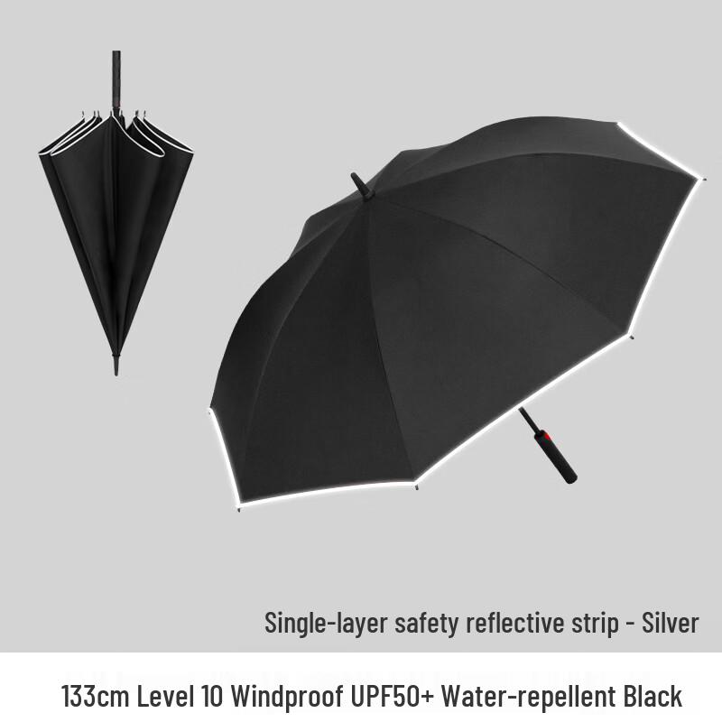 Beishi Windproof Automatic Straight Umbrella
