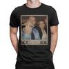 Men T-Shirt Law And Order Benson And Stabler Crazy Pure Cotton Tees Short Sleeve T Shirt Crew Neck Clothing Plus Size