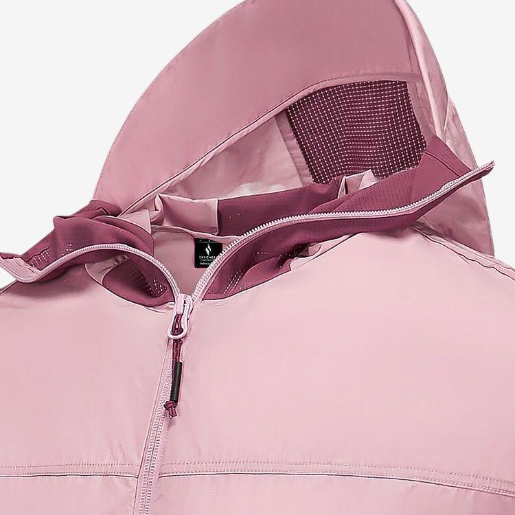 Skechers Sport Life Logo Water-Resistant Windbreaker Jacket Women Jackets Light-Lilac P125W123-053D