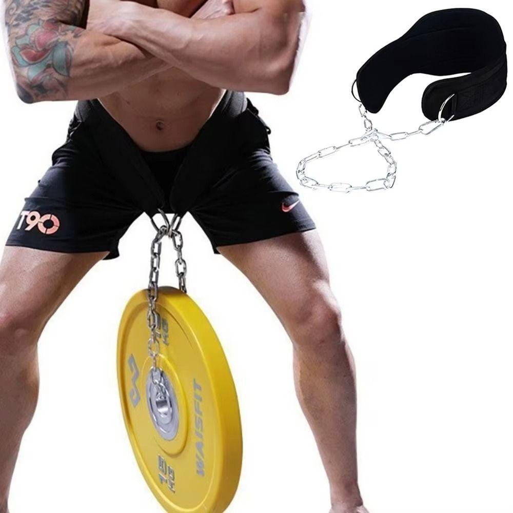 Double Layers Weighted Pull-up Belt Thicken Weighted Muscle-up Belt Weight Lifting Belt  Fitness