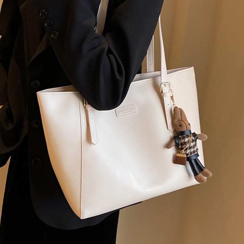 Retro Large Capacity Bag - Single Shoulder Bag - College Student Study Bag - Commuting Tote Bag