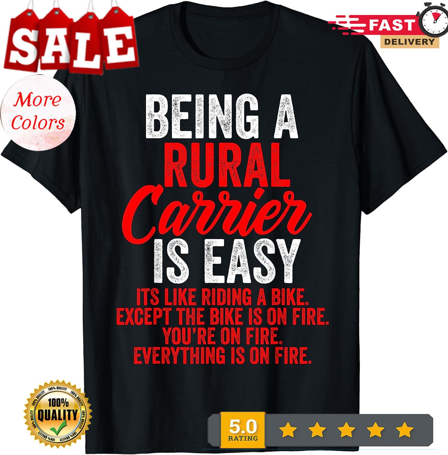 Rural Carriers Mail Delivery Postal Worker Postman Unisex T-Shirt XXXXL