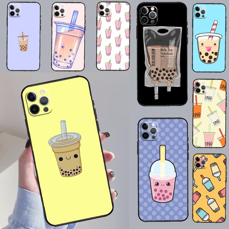 Boba Milk Tea For Huawei Nova 11 Pro 9 10 SE Y60 Y70 Y90 Y61 Y91 Y72 Y73 12i 11i 8i P20 P30 P40 Lite Case
