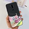 Para LG G7 thinQ Funda G710EM LM-G710 G710 Cubierta Pintada de Lujo Fundas de Teléfono de Silicona Suave Para LG G7 ThinQ Cubiertas Traseras 6.1'' Parachoques