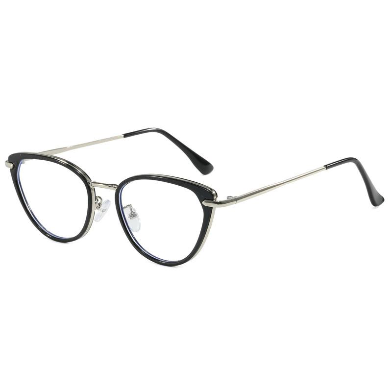 New Cat Eye Myopia Glasses for Women Blue Light Blocking Computer Eyewear Nearsighted Ladies Fashion Eyeglasses