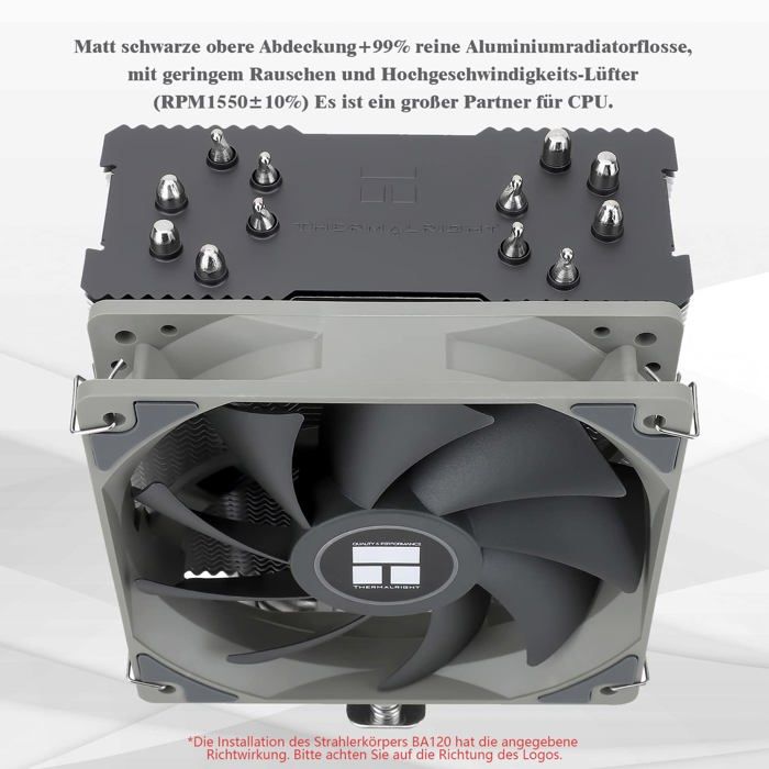 Refroidissement - ventilation - watercooling Thermalright - BA120-D5