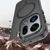 Applicable To OPPO FindX9Pro Mobile Phone Case Corrugated Grating Magnetic Suction Reno14Pro Ice Mist Anti-drop Protective Case