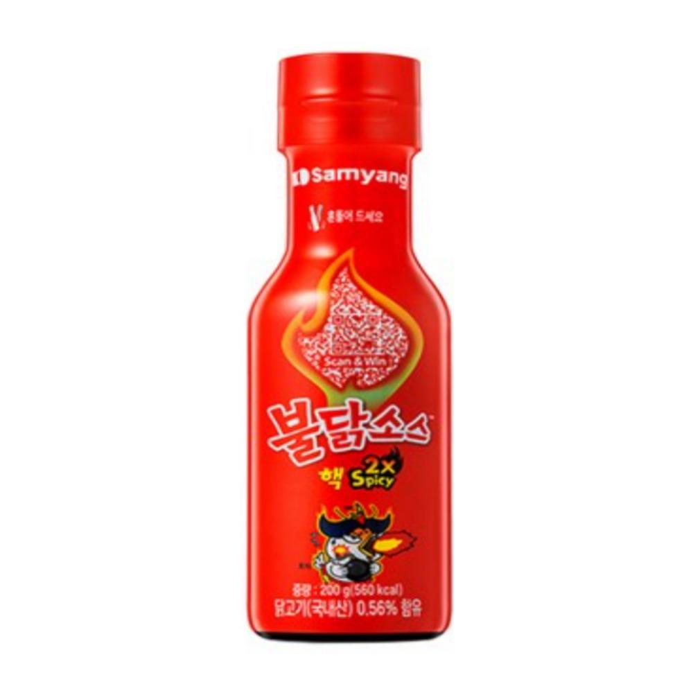 Острый соус Булдак Samyang, 6 вкусов Extremely Spicy, 200g