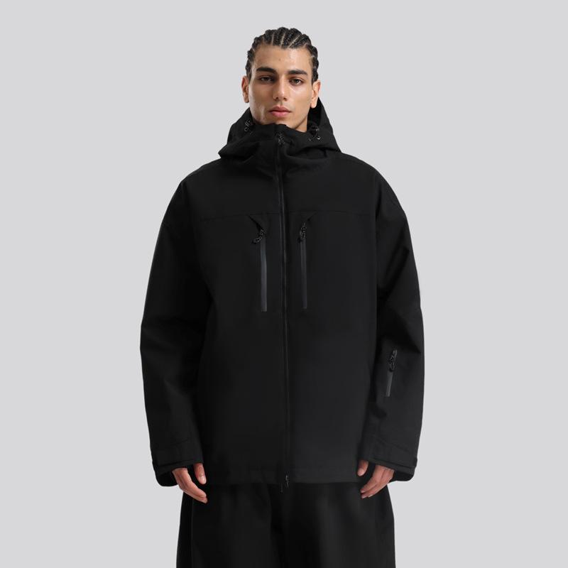 Men's and Women's Ski Jacket Snowboard Coat Waterproof Winter Baggy Snow Jackets with Hood Windproof Warm Insulation Outdoor Sports Skiing Jackets