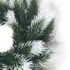 Artificial Pineneedle Wreath Candle Ring Christmas Candle Holder Garland Wedding Party Festival