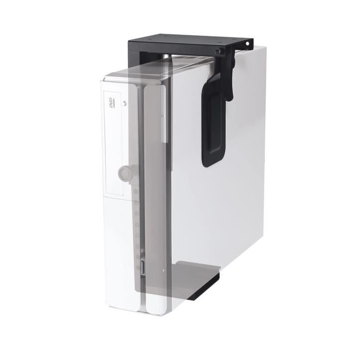 PC-skrivebordsstøtte - NEWSTAR - CPU-D075BLACK - 10 kg maks - Justerbar i høyde - Vertikal installasjon