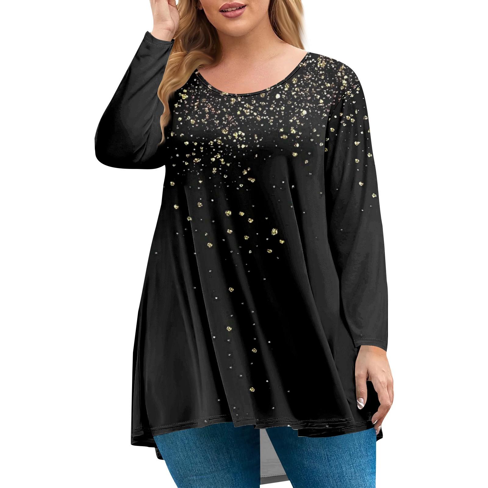 

Женский топ большого размера, рубашка с длинным рукавом и воротником «сад», модный повседневный топ с цветочным принтом XXL чёрный