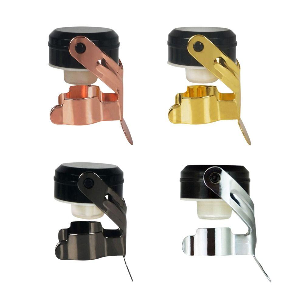 Leak Proof Champagne Stopper Reusable Sparkling Wine Stopper Simple Bottle Cap Sealer Party