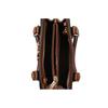 Michael Kors Mk Mott Vintage Color Block Logo Tote Bag Crossbody Bag Women Bags Brown 35T0GOXM2B-BROWN