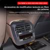 For BMW ix IX40 IX50 M60 -2025 Car carbon fiber rear air conditioner out of trend protection interior decorative accessori