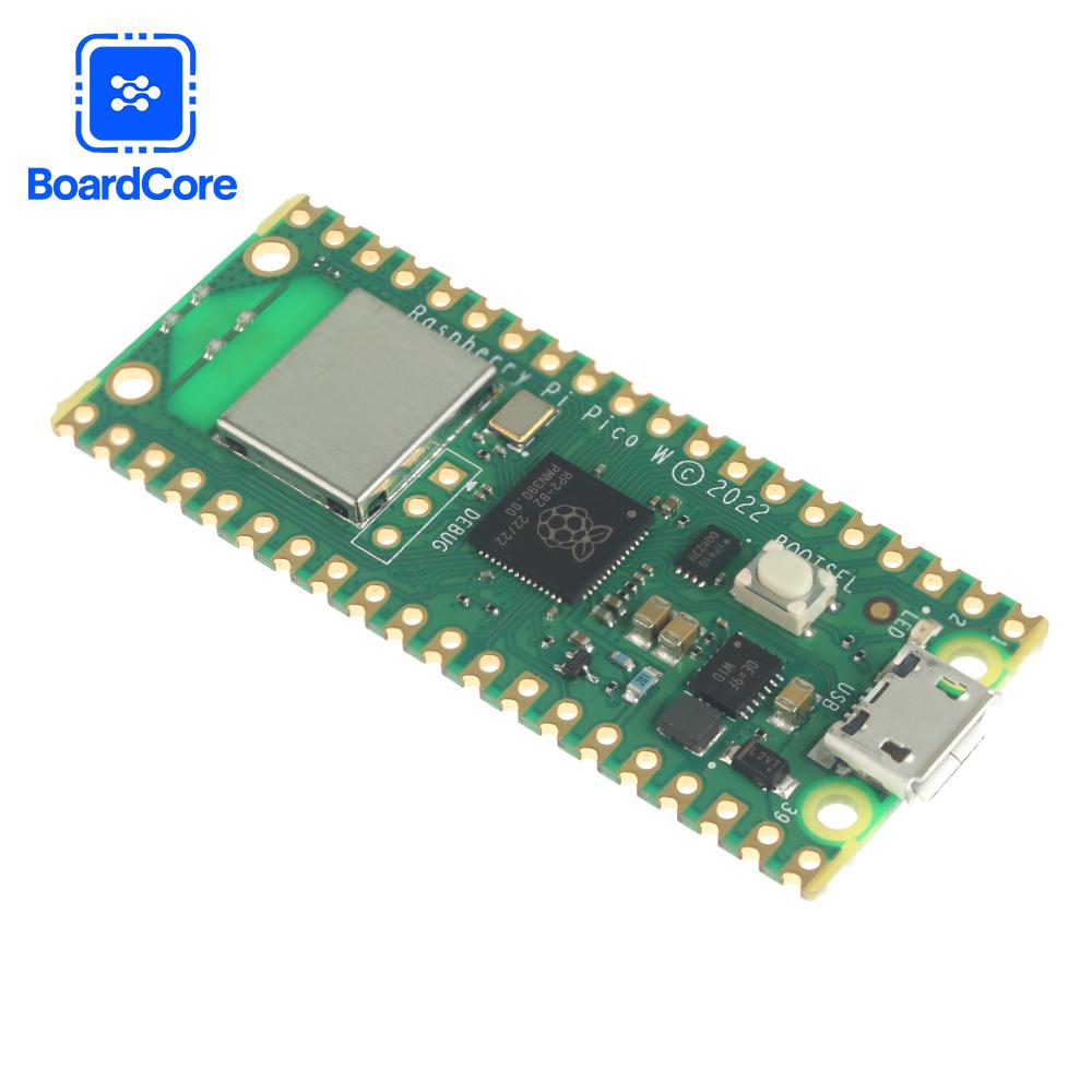 RP2040 Raspberry Pi Pico W microcontroller Development Board Dual Core Wireless Wifi Programming MICRO USB