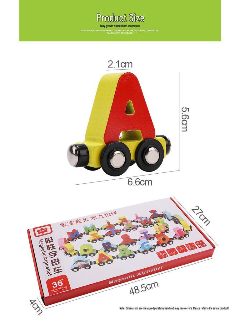 Magnetic Digital Train Toy - Educational Building Blocks for Kids Aged 1-6