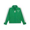 Lifestyle Porsche Legacy High Neck Loose Fit Striped Zip Long Sleeve Jacket Men Jackets Archive-Green 630266-11