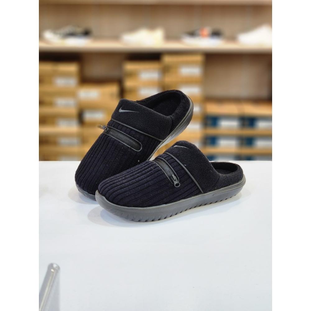 

Зимние флисовые тапочки унисекс с начесом с узором Nike Burrow FJ6042001