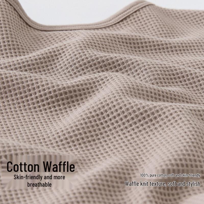 Minibala Cotton Waffle Knit Baby Vest