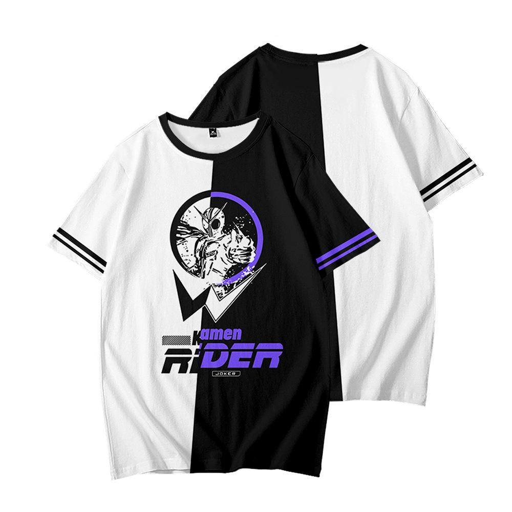 

6 Colors Funny Cartoon KAMEN RIDER T Shirt Cool Men s Tshirt O Neck Casual Unisex Streetwear Anime Fashion Tee XXS фиолетовый