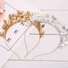 Leaf Hair  Silver Gold Metal Tiaras Crowns Hairbands Wedding Hair Jewelry
