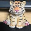 Genuine Gacha Figure Small Scale Model Round Rolling Animal 03 Giraffe Tiger Sloth Red Panda Action Figure Model Toys