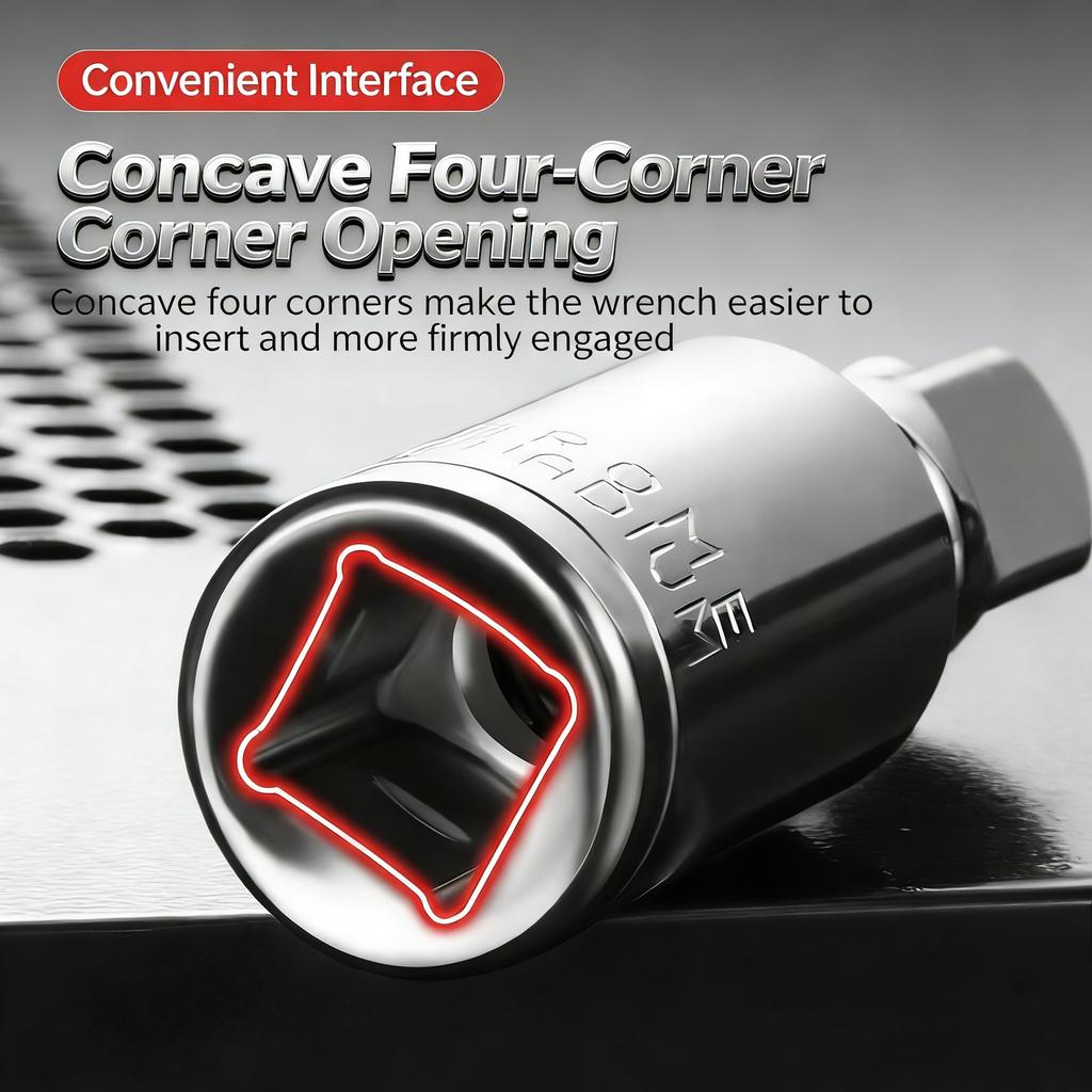 3pcs/lot Ratchet Wrench Socket Converter Sleeve Head Adapter 1/2 " 3/8" 1/4 " Socket Adapter Repair Tools Universal Drive Joint