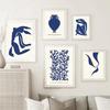 Retro Matisse Girl Coral William Abstract Nordic Posters And Prints Wall Art Canvas Painting Wall Pictures For Living Room Decor