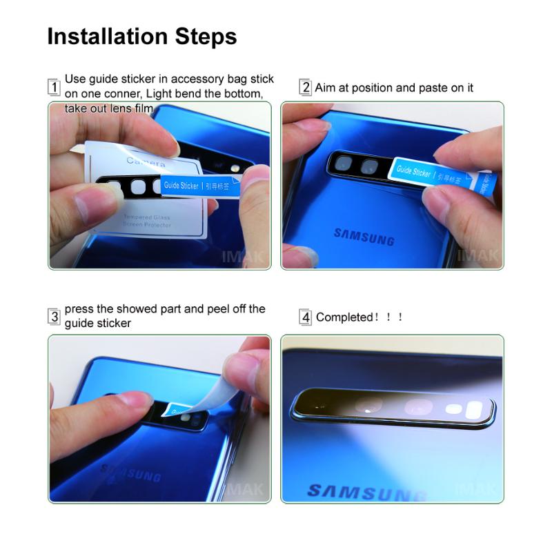 For Moto S50 / Edge 50 Neo 5G Glass IMAK High Definition Glass Lens Film Black Version